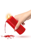 Bougie basse temp�rature rouge